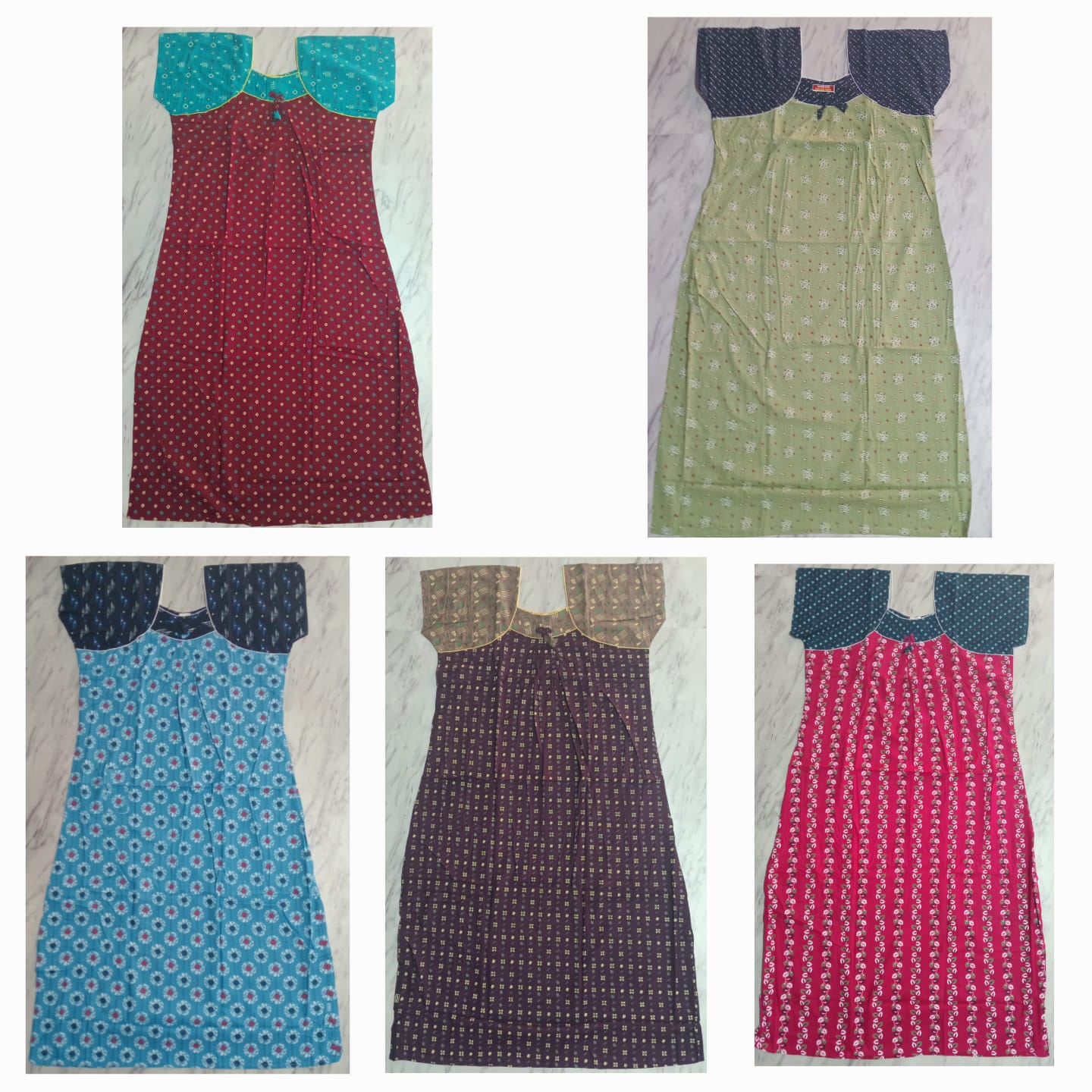 COTTON NIGHTY TITATIC MODEL 1 PACK 5 PCS (PN01)