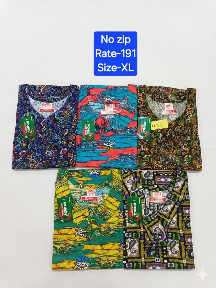 No Zip model Nighty 1PACK 6PCS(PN29)