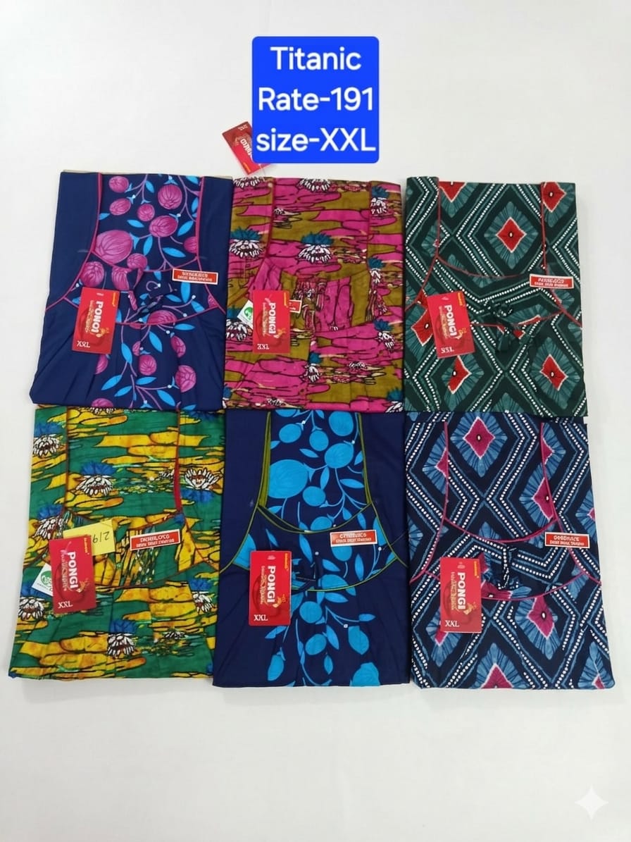 Titanic model Nighty 1PACK 6PCS(PN32)